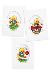 Lekande kycklingar - 3 pack kort | Eddna SE