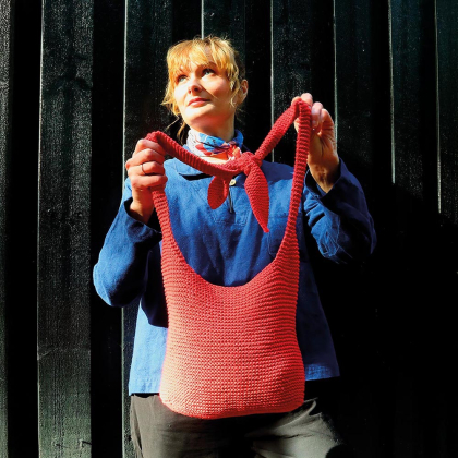 Finnerödja – Rätstickad Väska