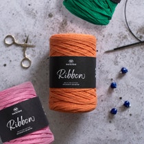 Ribbon - bomullsgarn från Svarta Fåret | Eddna SE